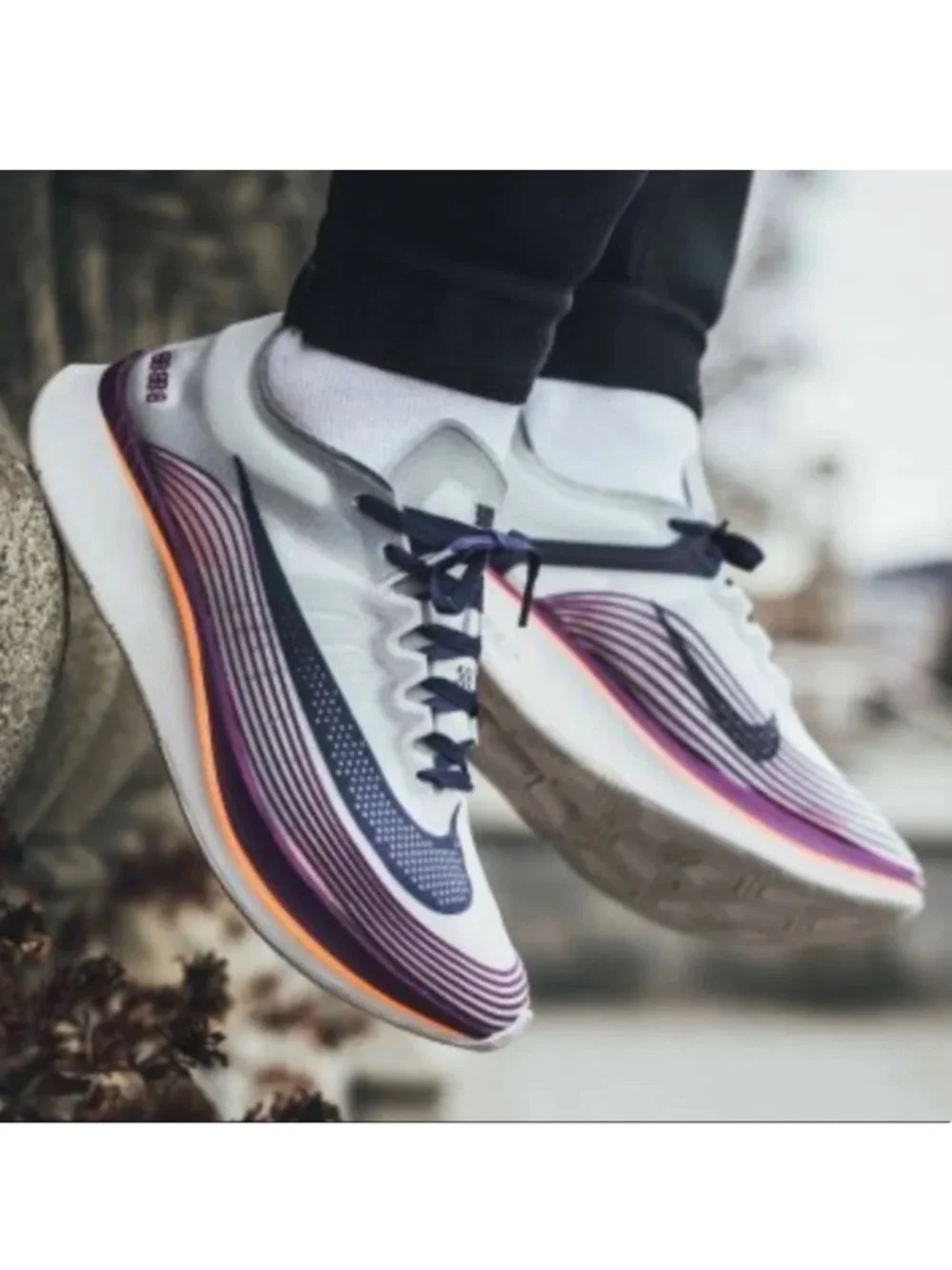 NIKE translucent Zoom Fly SP lightweight women’s sneakers Size 4.5